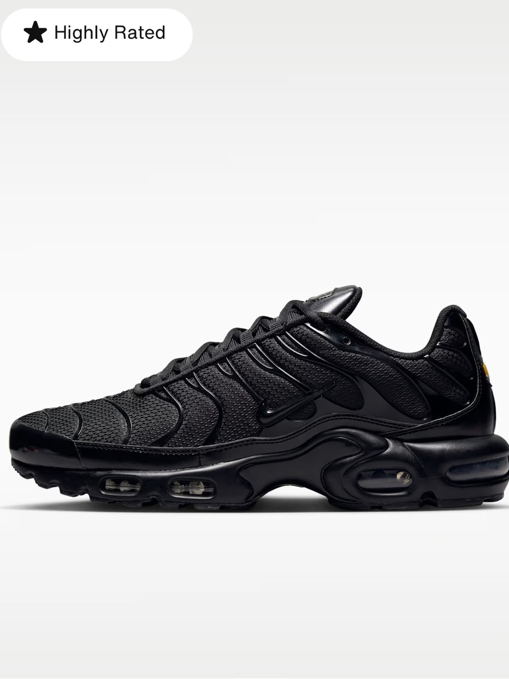 Nike Black Air Max Plus TN Retro Sneakers
